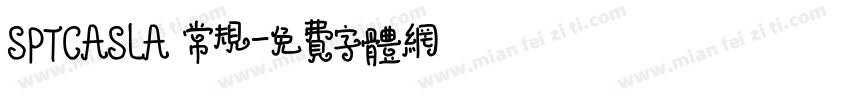 SPTCASLA 常规字体转换